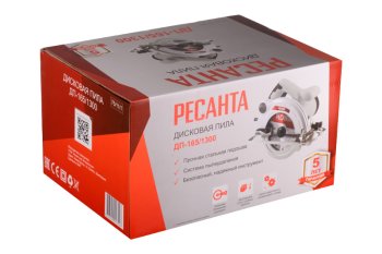 Дисковая пила ДП-165/1300 Ресанта фото №4361110