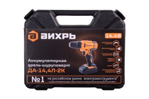 Дрель-шуруповерт аккум. ДА-14 / 4Л-2К / ВИХРЬ
