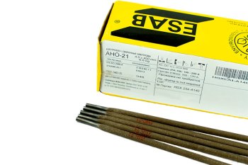 Электроды АНО-21 d 4.0х450 мм ESAB (6.6 кг) фото №4366284