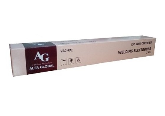 Электроды E 308L-16 d 2.6х350 мм Alfa Global (2 кг) фото №4365614