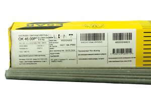 Электроды ОК 46.00Р d 5.0х450 мм ESAB (6.6 кг)