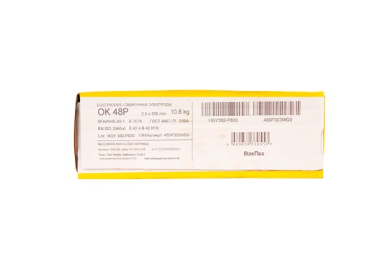 Электроды OK 48 P d 3.0x350мм ESAB (1.8кг) VacPac фото №4362826