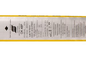 Электроды OK 48 P d 4.0x450мм VacPac ESAB (3.8кг)