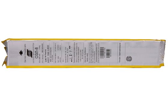 Электроды ОЗЛ-8 3.0х350мм ESAB (1,8 кг) VacPac фото №4359514
