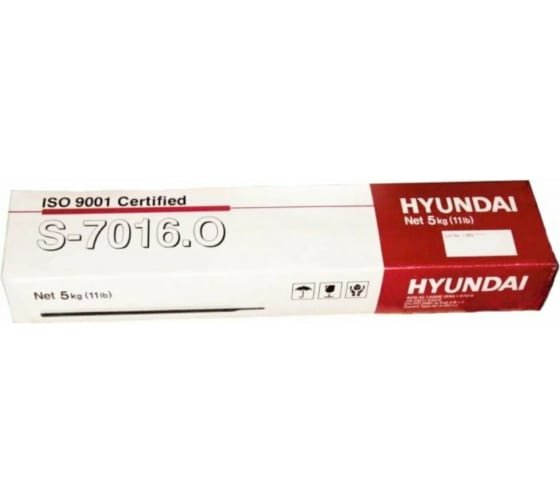 Электроды S-7016.O d 2.6х350 мм Hyundai (5 кг) фото №4367761