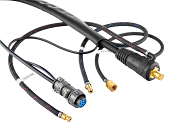 Горелка сварочная TECH TS 18 (ОКС, M10×1,7 Pin), 4 м, IOB6961 СВАРОГ фото №4361034
