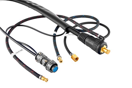 Горелка сварочная TECH TS 18 / (ОКС,M10×1, 7 Pin) /315 / 8м / вод.охл./IOB6361/ СВАРОГ фото №4368273