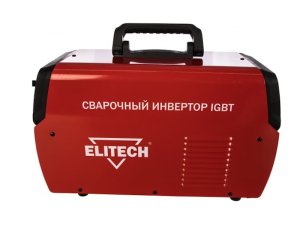 Инвертор сварочный "АИС 250Н" (ELITECH) 380В, 9,5кВт, 20-250А, ПВ 60%, d 1,6-6, 12кг.
