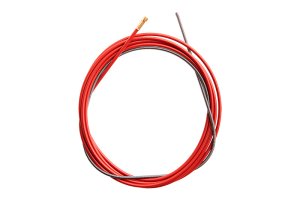 Канал направляющий стальной / d 1.0-1.2 мм / красный / 3.5 м URANAMI