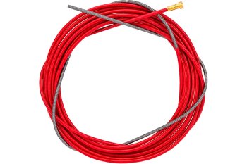 Канал направляющий стальной / d 1.0-1.2 мм / красный / 5.5 м (1шт/уп) / URANAMI фото №4363285