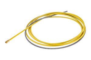 Канал направляющий стальной / d 1.2-1.6 мм / желтый / 3.5 м URANAMI