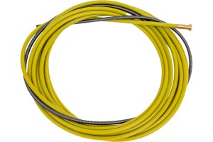Канал направляющий стальной / d 1.2-1.6 мм / желтый / 5.5 м URANAMI