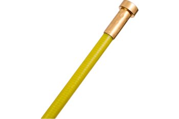 Канал направляющий стальной / d 1.2-1.6 мм / желтый / 5.5 м (1шт/уп) / URANAMI фото №4363292