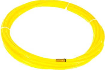 Канал направляющий тефлон / d 1.2-1.6 мм / желтый / 5.5 м / IIC0217 / СВАРОГ фото №4360929