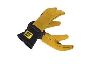 Краги спилковые пятипалые Curved Mig/Mag XXL (ESAB)