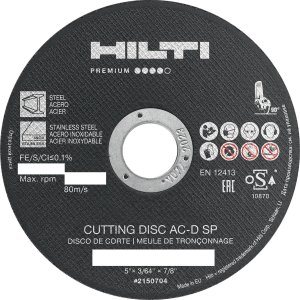 Круг отрезной 150х1,2х22.23 / HILTI