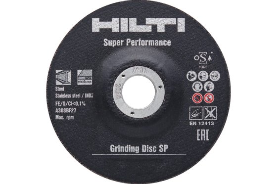 Круг зачистной 125х6.4х22 / HILTI фото №4359406