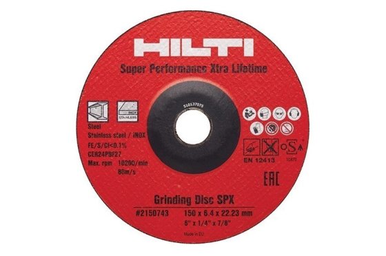 Круг зачистной 150х6.4х22 / HILTI фото №4367660