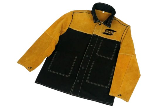 Куртка сварщика кожаная ESAB Proban Welding Jacket (M) фото №4369433