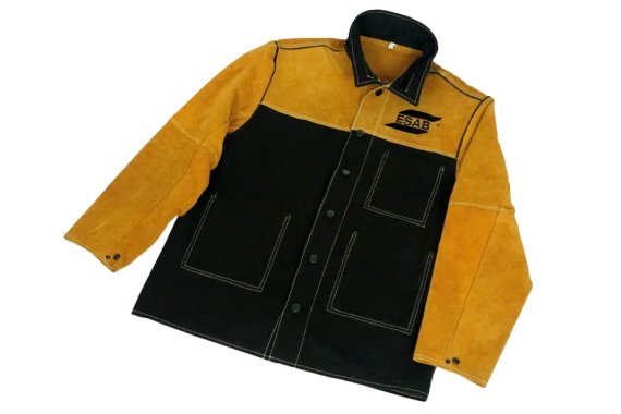 Куртка сварщика кожаная ESAB Proban Welding Jacket (M) фото №4369433