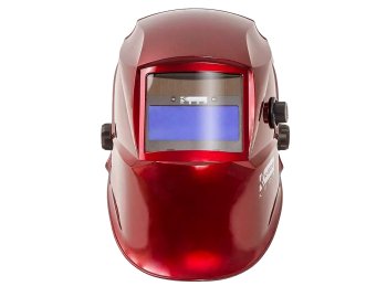 Маска сварочная КЕДР (в разбор.виде) "К-202 PRIME", красная фото №4369080
