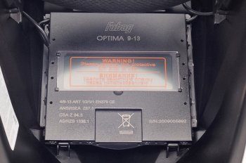 Маска сварочная OPTIMA TEAM 9-13 Silver (FUBAG) фото №4367808