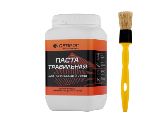 Паста травильная для нержавеющей стали 1 кг / СВАРОГ фото №4369102