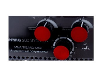 Полуавтомат синергетический "INMIG 200 SYN PLUS(Fubag) + горелка FB 250_3м,220В фото №4368402