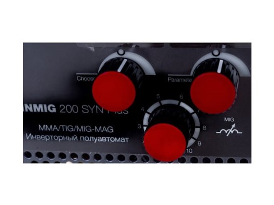 Полуавтомат синергетический "INMIG 200 SYN PLUS(Fubag) + горелка FB 250_3м,220В фото №4368402