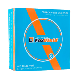 Проволока медная CuSi3 d 0.8мм D200 FoxWeld (5 кг)