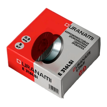 Проволока нержавеющая ER316LSi d 0.8 мм (URANAMI) (5 кг) фото №4370010