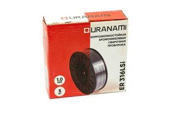 Проволока нержавеющая ER316LSi d 1.0 мм (URANAMI) (5 кг) фото №4361244