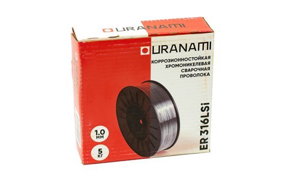 Проволока нержавеющая ER316LSi d 1.0 мм (URANAMI) (5 кг) фото №4361244