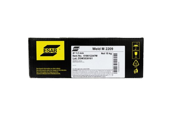 Проволока нержавеющая (ESAB) d 1.2мм Weld M 2209 (15кг) фото №4364209