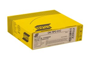 Проволока омедненная (ESAB) d 0.8 мм ОК ПРО 51С (5 кг)