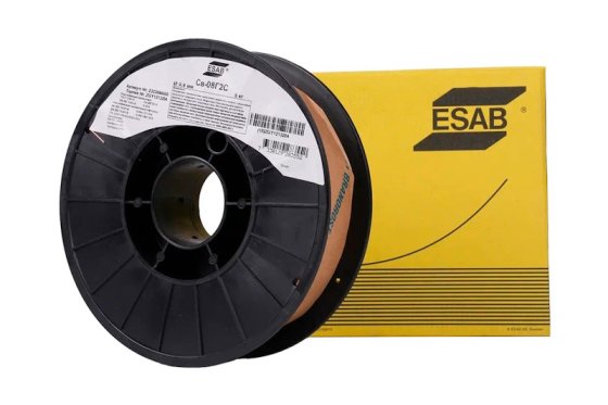 Проволока омедненная (ESAB) d 0.8 мм Св-08Г2С (5 кг) фото №4367511