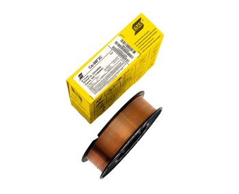Проволока омедненная (ESAB) d 1.0 мм Св-08Г2С (5 кг) фото №4367510