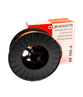 Проволока омедненная URANAMI d 0.8 мм ER70S-6 (15 кг) фото №4370234