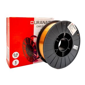 Проволока омедненная URANAMI d 0.8 мм ER70S-6 (5 кг)