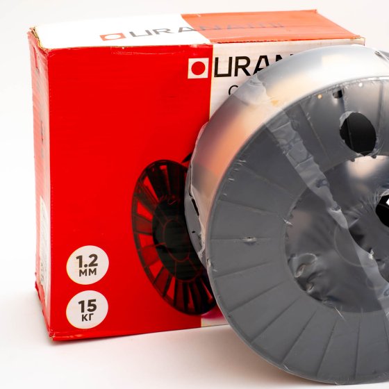 Проволока омедненная URANAMI d 1.2 мм ER70S-6 (15 кг) фото №4361214