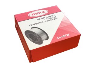 Проволока полированная (DEKA) d 0.8 мм Св-08Г2С (15 кг)