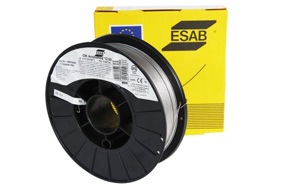 Проволока полированная (ESAB) d 1.2мм OK AristoRod 12.50 (5кг) фото №4368634