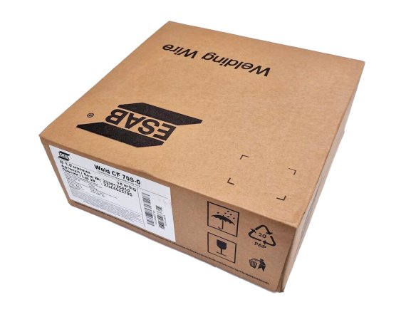 Проволока полированная (ESAB) d 1.0 мм Weld CF 70S-6 (18кг) фото №4369133