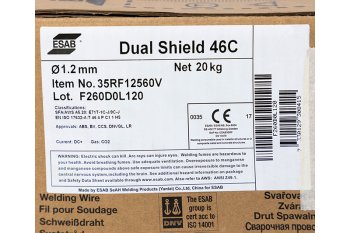 Проволока порошковая (ESAB) d 1.2мм Dual Shield 46C (5кг) VP фото №4364483