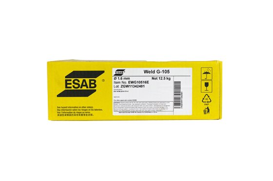 Проволока порошковая Weld G-105 d 1.6 мм ESAB (12.5кг) фото №4365795
