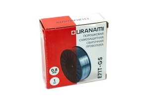 Проволока порошковая URANAMI d 0.8 мм Е71ТGS (1 кг)