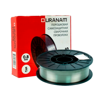 Проволока порошковая URANAMI d 0.8 мм Е71ТGS (5 кг) фото №4370125