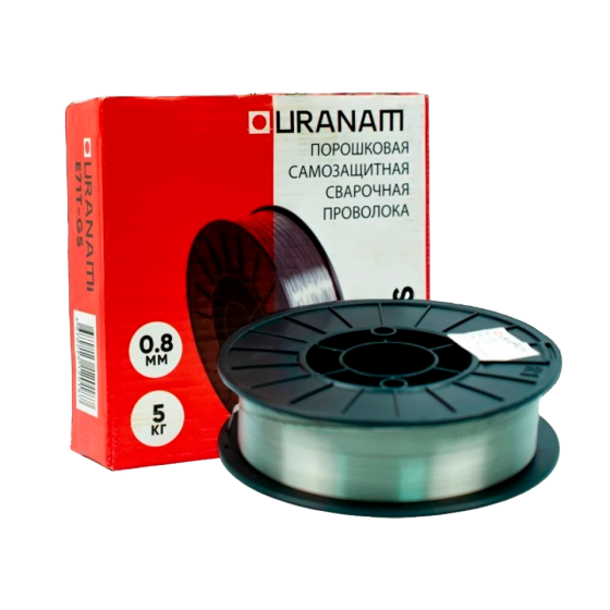Проволока порошковая URANAMI d 0.8 мм Е71ТGS (5 кг) фото №4370125
