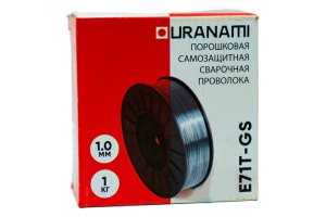 Проволока порошковая URANAMI d 1.0 мм Е71ТGS (1 кг)