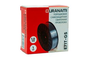 Проволока порошковая URANAMI d 1.0 мм Е71ТGS (1 кг)